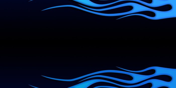 1600x1200 Blue flames illustration HD wallpaper | Wallpaper Flare