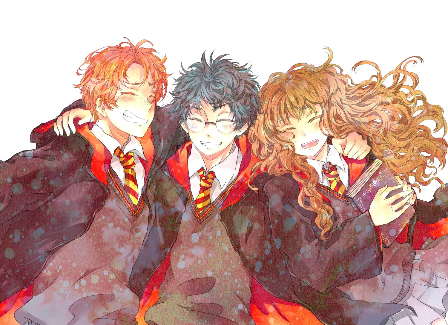 1500x1089 harry james potter harry potter hermione granger ron weasley