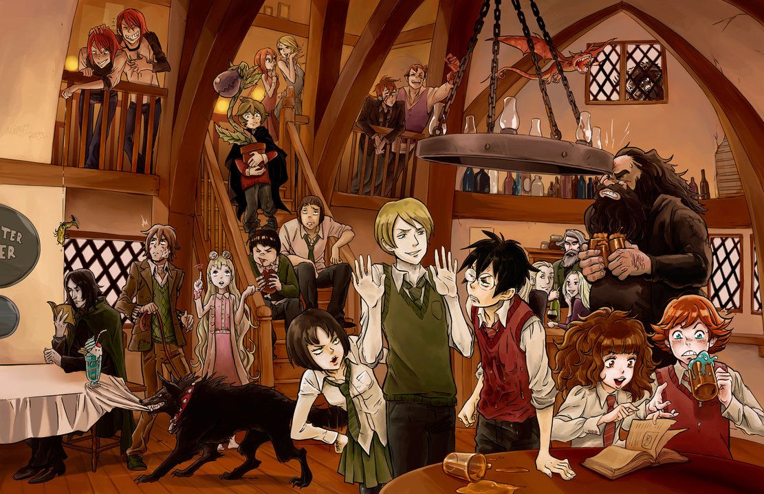 1111x719 Harry Potter - anime - Harry Potter Fan Art (28963964) - Fanpop