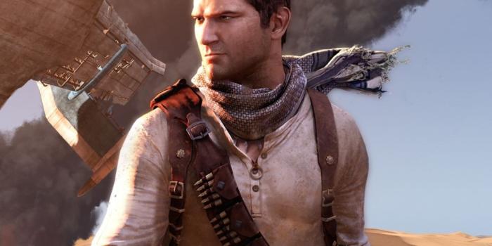 1080x2160 Uncharted, main in desert, video game, PS4, 1080x2160 wallpaper