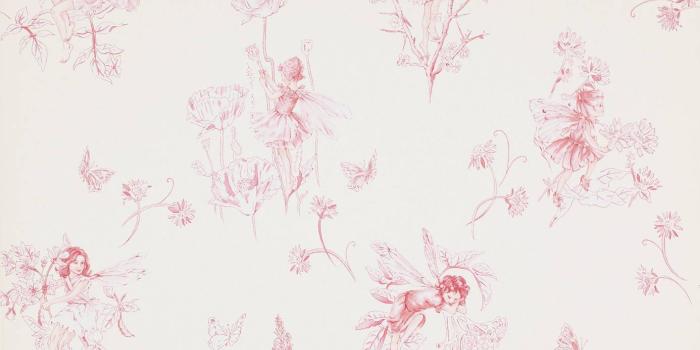 1386x1386 Jane Churchill Meadow Flower Fairies Wallpaper - Pale PinkProduct Code:  J124W-05