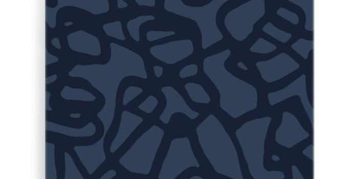 1024x1024 Pompeii Wallpaper - Indigo