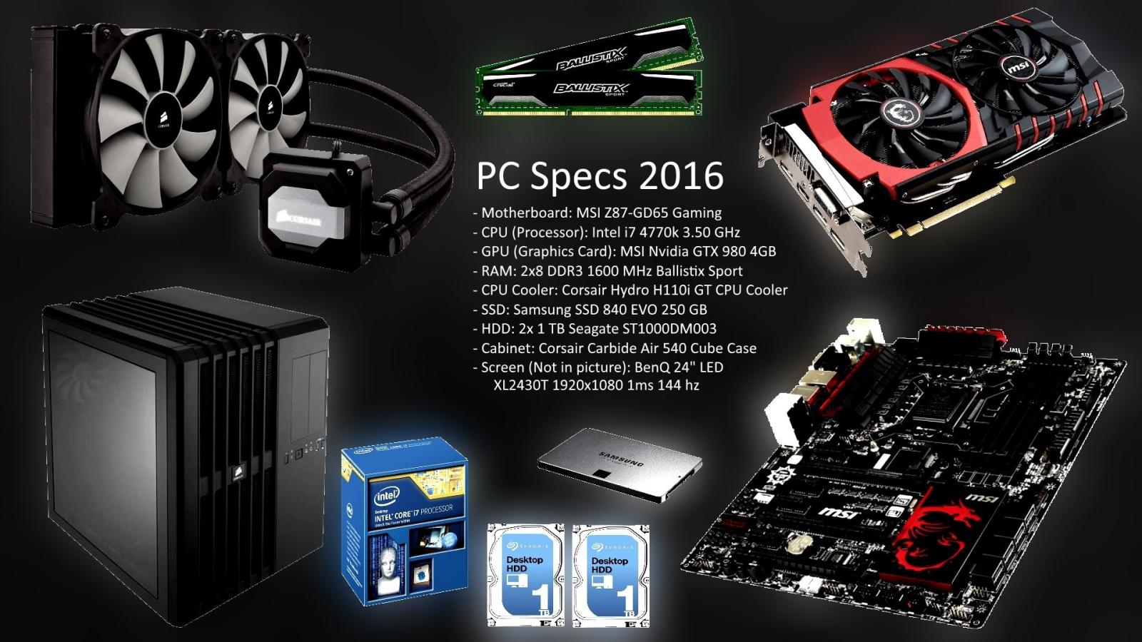 1920x1080 Current PC Specs Wallpaper 2016 - Imgur