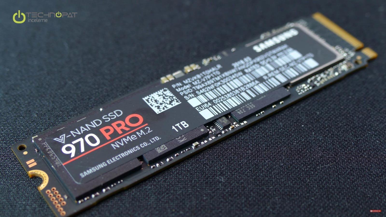 1920x1080 Samsung 970 PRO 1TB NVMe M.2 SSD İncelemesi - Technopat