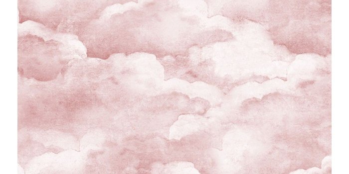 1000x1000 Dusty Clouds Wallpaper Pink - New Arrivals :: aStyle | ART + LIVING