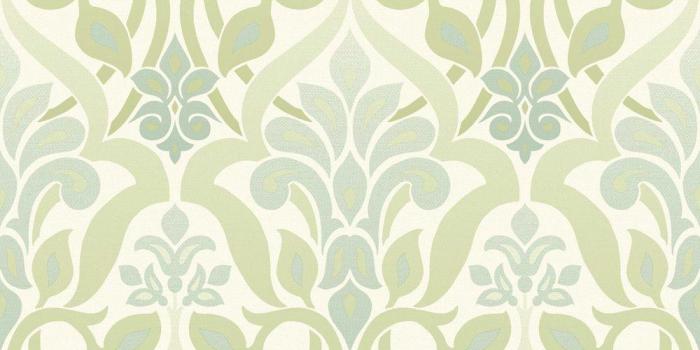 1000x1000 Fusion Green Ombre Damask Wallpaper