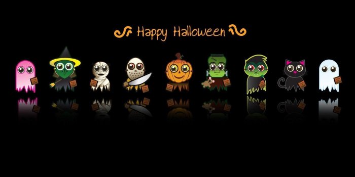 1920x1200 Cute Halloween Desktop Wallpapers