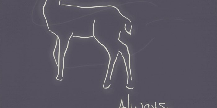 1125x1500 Always Print - Minimalist Doe Patronus Inspired Print, Harry Potter