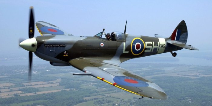 1244x700 Airplanes Warbird Supermarine Spitfire Spitfire wallpaper