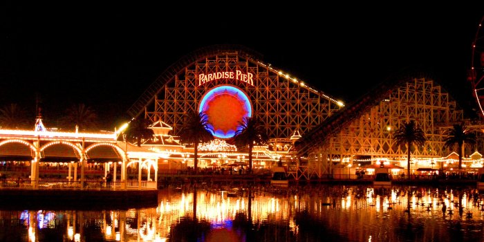 3664x2799 HD wallpaper: Paradise Pier building, Disney Land, Land California