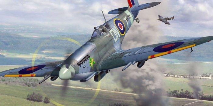 1332x850 Wallpaper figure, RAF, Supermarine Spitfire Mk.IXc, British fighter