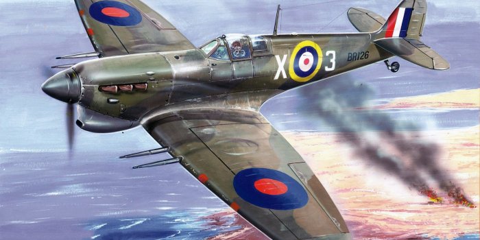 1920x1080 Wallpaper of Aircraft, Artistic, Supermarine Spitfire, Warplane