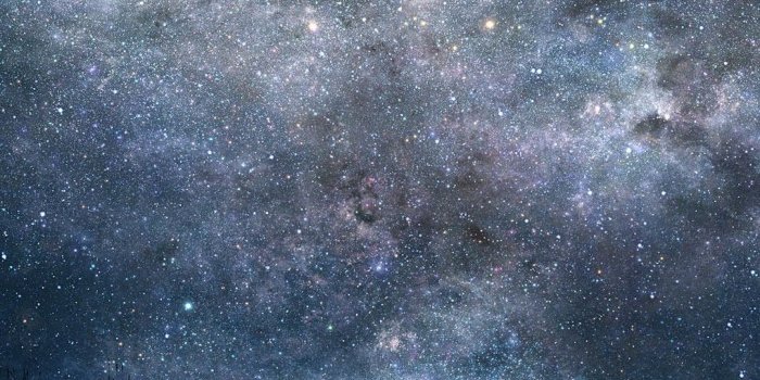 1080x1920 Amazing Shiny Starry Skyscape Lonely Man Shadow iPhone 6/6S/7 Plus