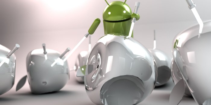 2560x1600 Android vs Apple ❤ 4K HD Desktop Wallpaper for 4K Ultra HD TV