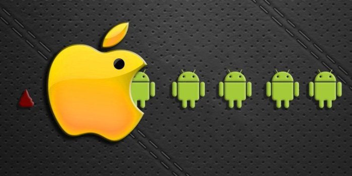 753x1060 apple vs android | Funny | Apple wallpaper iphone, Apple wallpaper
