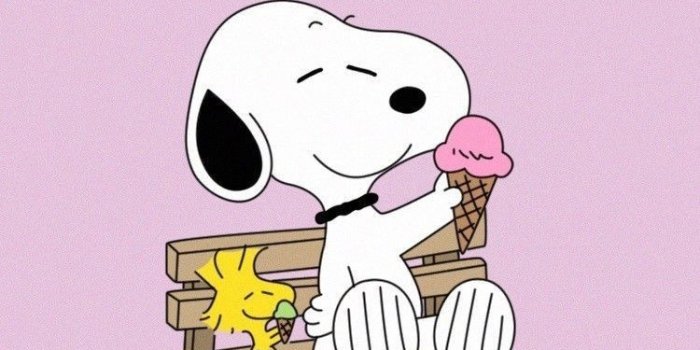 750x1334 Ice Cream time with Snoopy and Woodstock yummy yum yum