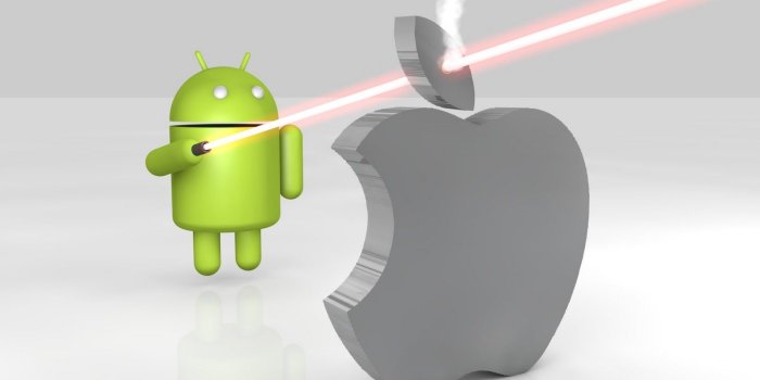 1600x900 Android vs Apple Wallpaper - Wallpapers Browse