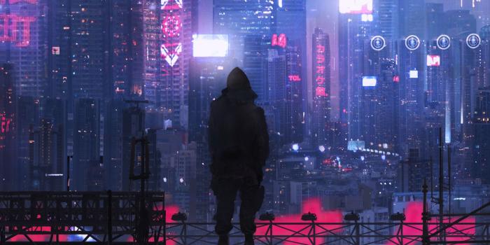 1920x1080 Download 1920x1080 Wallpaper Modern, Futuristic City, Night, Art