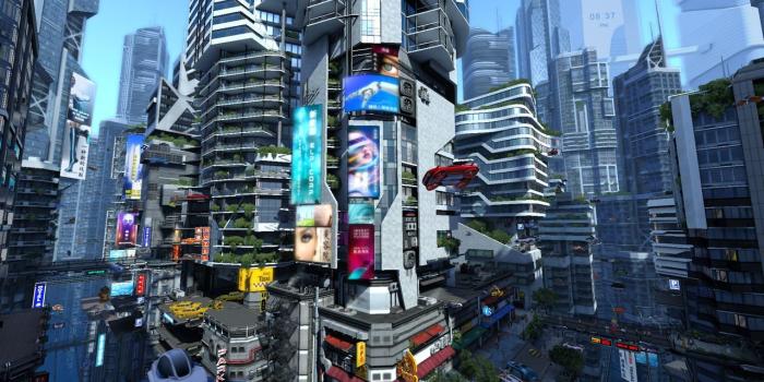 1280x800 3D Futuristic City Wallpaper - WallpaperSafari