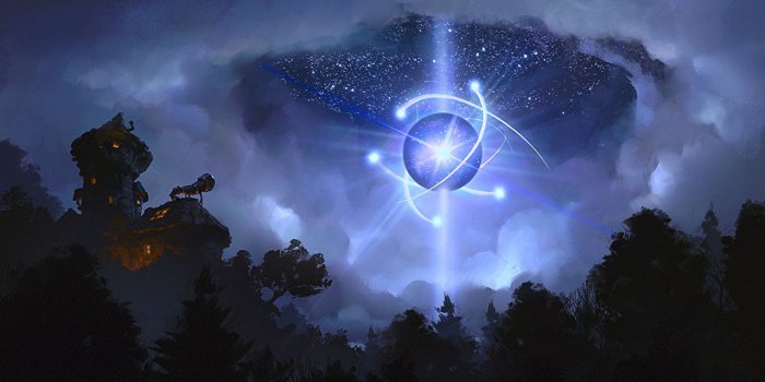 1280x720 Pictures DOTA 2 IO Guardian Wisp Magic Fantasy Games