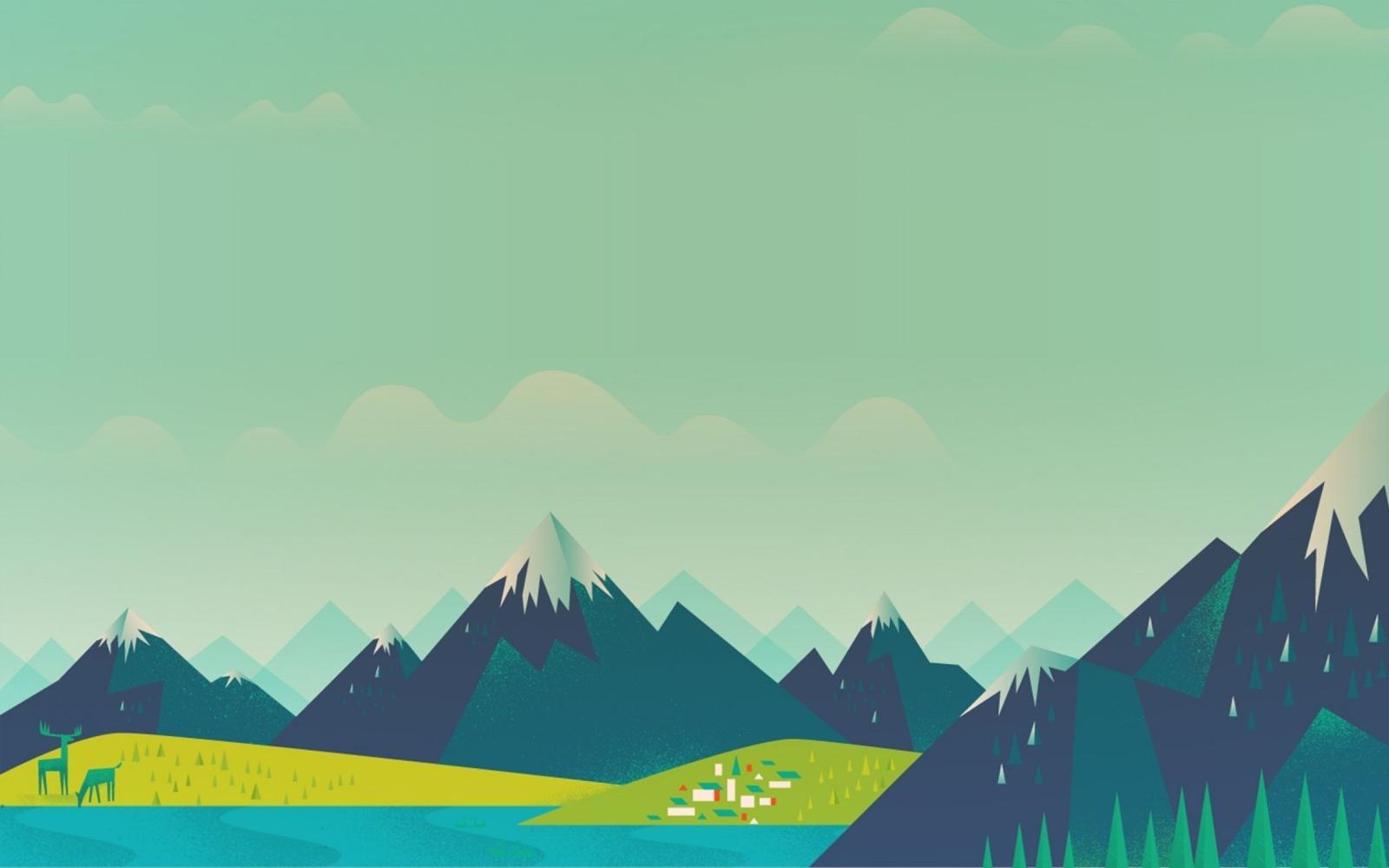 2560x1600 Flat Design Wallpapers HD