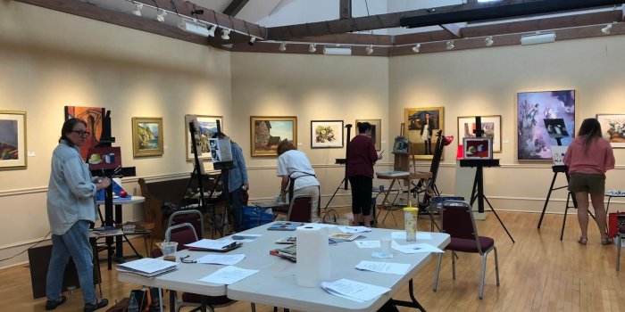 1600x1200 Nancy Colella: Simply Painting: Workshop magic