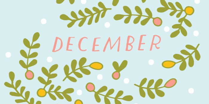 852x1608 December Desktop Downloads!