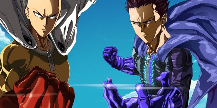 1680x1050 Download Wallpaper 1680x1050 One punch man, Sonic, Saitama, Yusuke