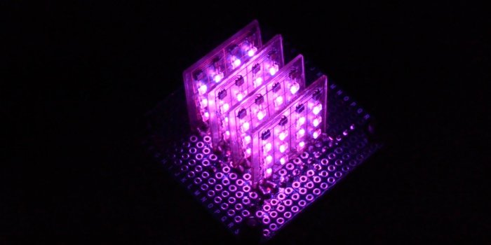 1920x1080 This Unique Take on LED Cubes Uses Glass | Led,mirror,chroma wall