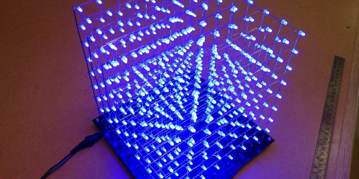 1600x1200 Building a 'Shengyuan Electronics' 8x8x8 LED Cube: 7. Making the