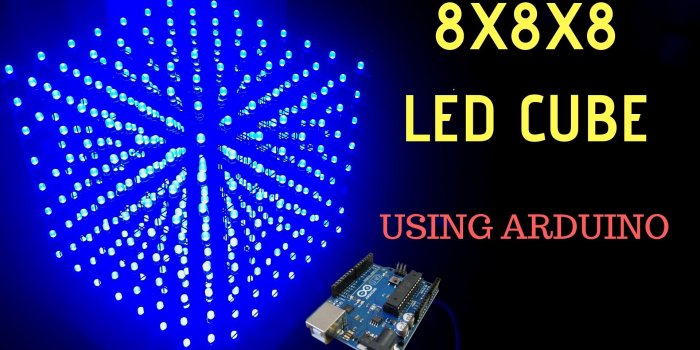 1920x1080 8x8x8 led cube Arduino | Arduino in 2019 | Led cube arduino, Arduino