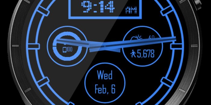 1440x1648 LED Cube HD Watch Face Widget & Live Wallpaper for Android - APK