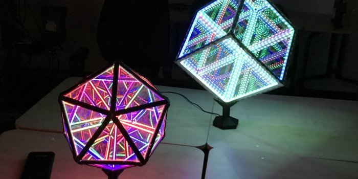 1024x768 How to Build an LED-Lit Infinity Mirror Icosahedron