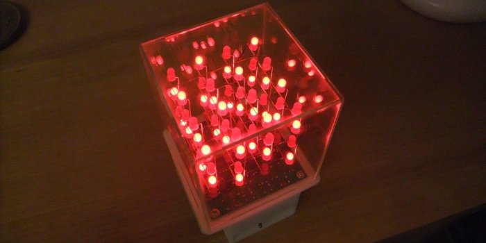1024x768 LED Cube Case by zefram - Thingiverse