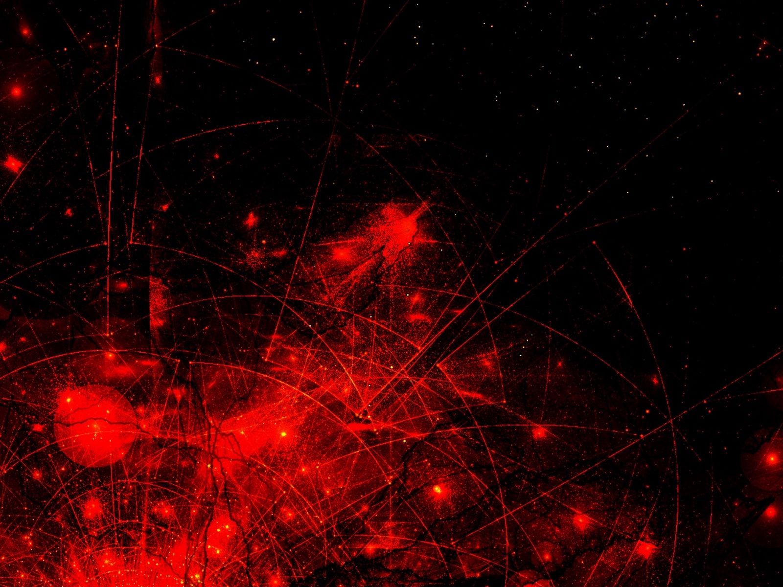 1600x1200 Wallpaper Abstraction, Red, Black, Universe, Space, - Background