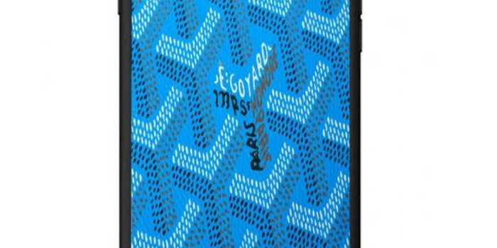 925x925 Goyard Clutch Bag Mm Sky Blue iPhone 8 Case