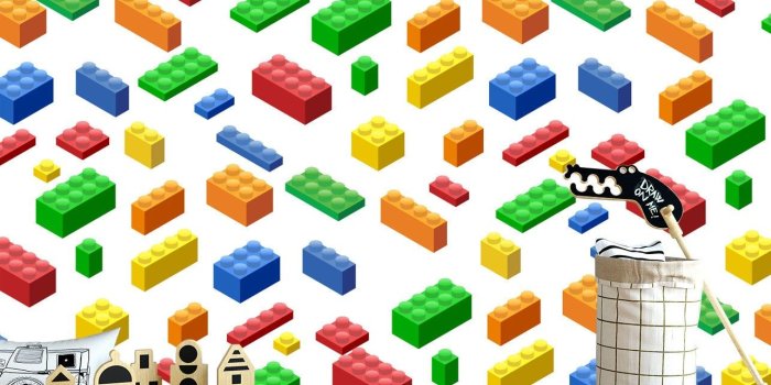 1285x980 Building Blocks Wallpaper Nursery. Coloured Bricks Mural. Building Block  Themed Kids Decor. Self Adhesive Wallpaper. Peel and Stick NS20