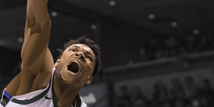 759x1334 Photoshopped one of my favorite Giannis dunks into a phone wallpaper