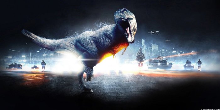 1366x768 1366x768 Battlefield 3 Dinosaur Mode desktop PC and Mac wallpaper