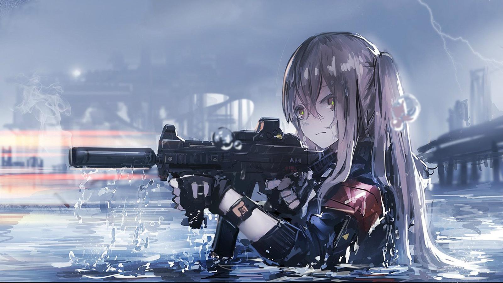 1920x1080 76+ Anime Gun Wallpapers on WallpaperPlay
