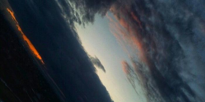 756x1344 Sunset Sky Beautiful skies Best sunset Coloured skies Wallpaper Dark