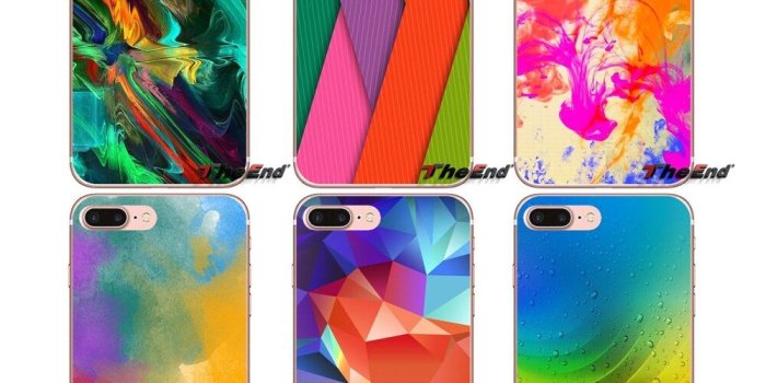 1000x1000 Pastel Colours Rainbow Wallpaper Soft Case For HTC One M7 M8 A9 M9