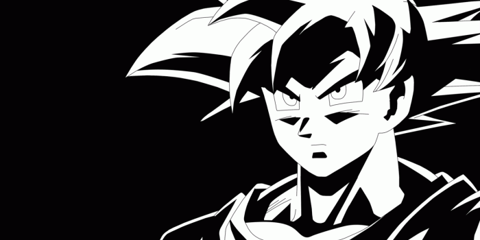 1280x720 Dragon Ball Z Black And White Wallpapers
