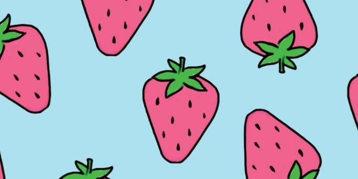 1080x1920 62+ Kawaii Strawberry Wallpapers on WallpaperPlay