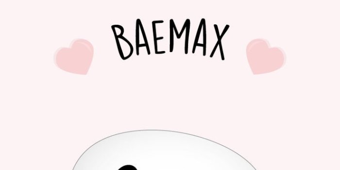 736x1309 Cute Wallpaper: Kawaii Cute BayMax Pink iPhone Wallpaper Luna