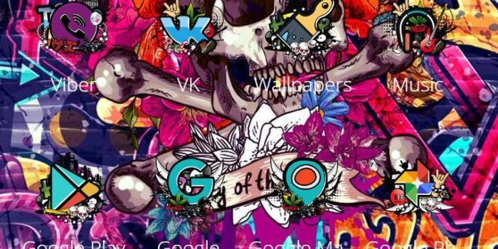 760x1348 rock skull wallpaper graffiti for Android - APK Download