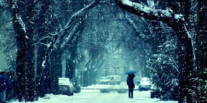 1600x1200 Winter Love Wallpaper Hd - Falling Snow Wallpaper Hd (#365874) - HD
