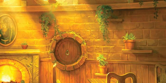 1450x635 Aesthetic Board - Hufflepuff Common Room