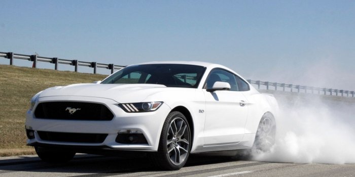 1280x720 Ford Mustang Convertible Whit HD Wallpaper, Background Images