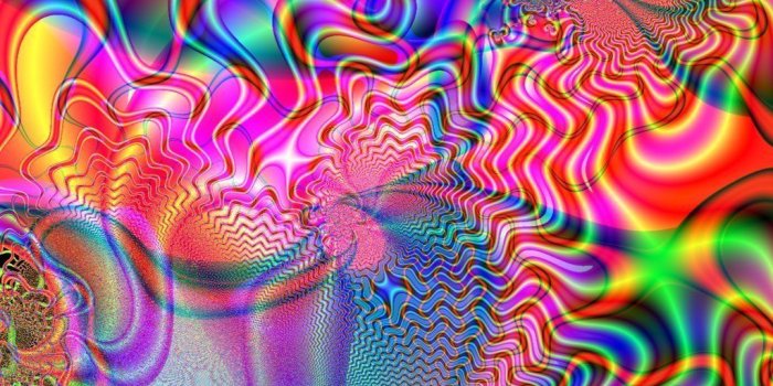 1024x768 Trippy Color Backgrounds (#946509) - HD Wallpaper Download